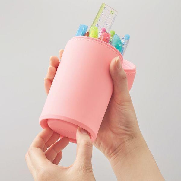 リヒトラブ LIHIT LAB.  A-7714-10 SMART FIT PuniLabo スタンドペンケース【BIGサイズ】 10ペンギン A771410 |  | 03