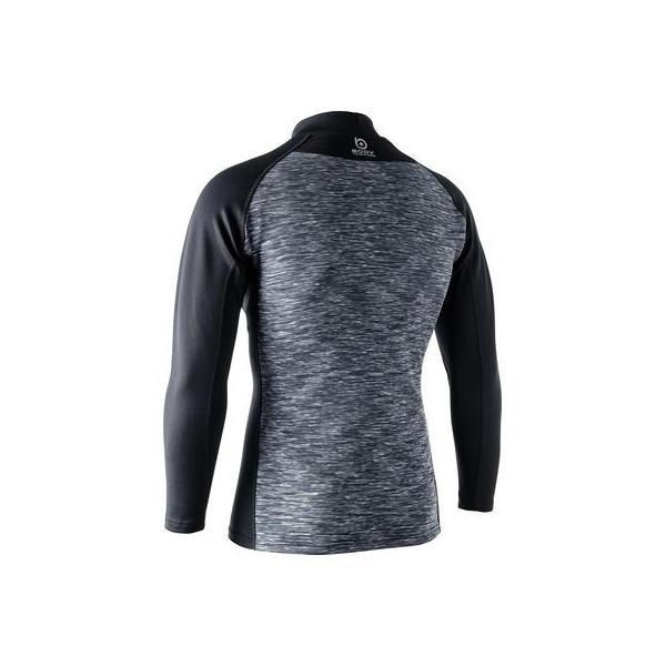 あすつく対応 「直送」 おたふく手袋 4970687613434 ＢＴヒートブースト ヘビーウェイト ロングスリーブ ハイネックシャツ カモフラ／ブラック ＬＬ ブラック【 |  | 01