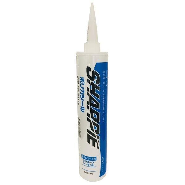 シャープ化学  4989097031011 ポリカシール ホワイティークリア 330ml | 