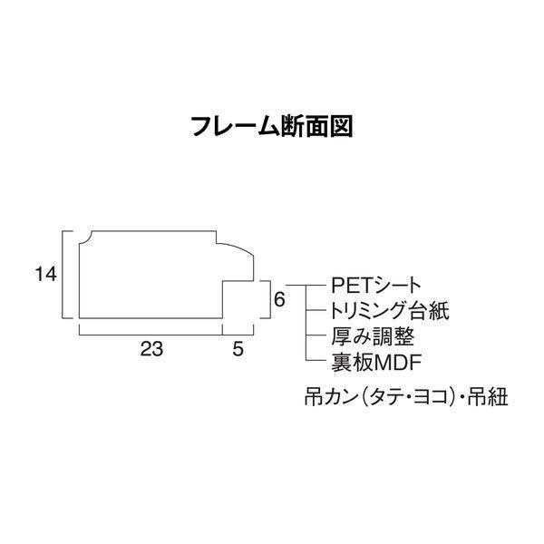 大仙 J635-D3401 賞状額 カノエ ブラウン シュリンクパック A3【大】 J635D3401 |  | 03