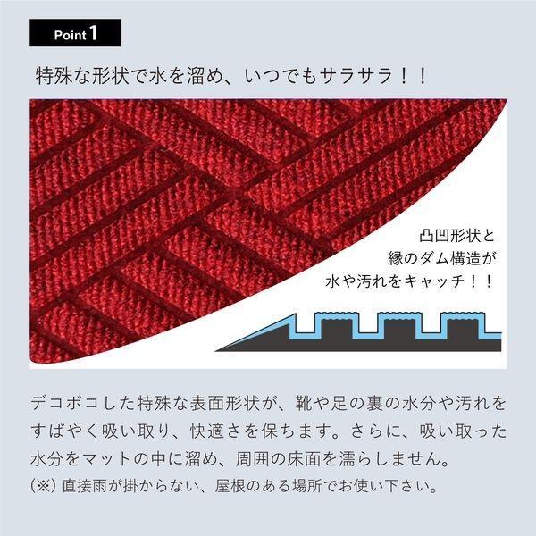 クリーンテックスジャパン AC00045 ウォーターホース II 【ワッフル】 グリーン 88×146cm |  | 03