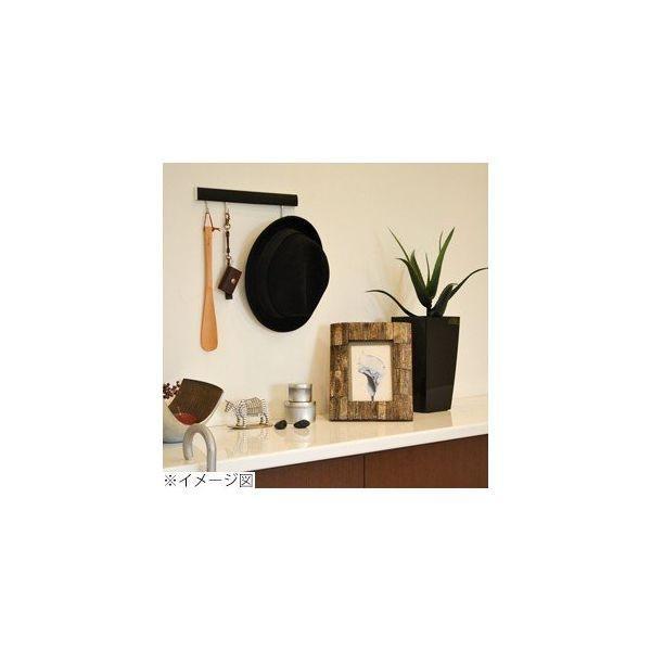 あさってつく対応 直送 代引不可・他メーカー同梱不可 若井産業 WAKAI KLM100K カケレール木目調ブラック 100cm SANGYOU ピク |  | 02