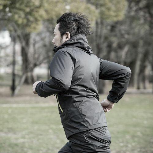 喜多 KITA  4931530587333 感動ストレッチ レインジャケット オールストレッチ透湿合羽 No2830 グラファイトブラック LL |  | 04