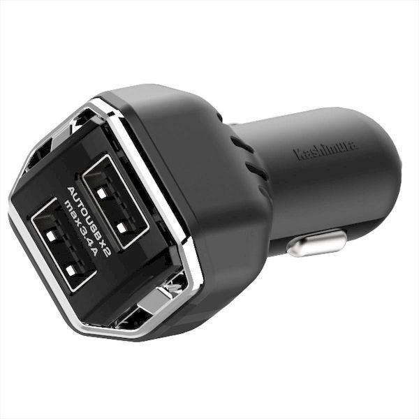 直送 代引不可・他メーカー同梱不可 カシムラ AJ-557 DC−3．4A−USB2ポート AJ557 | 