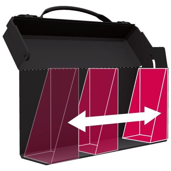 リヒトラブ LIHIT LAB.  A-662-26 ダレスバッグ A4 26シルバー A66226 幅広タイプ A662-26 |  | 02