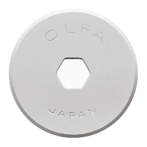 直送 代引不可・他メーカー同梱不可 OLFA オルファ 4901165300263 RB18−2 円形刃18ミリ 2枚入 | 