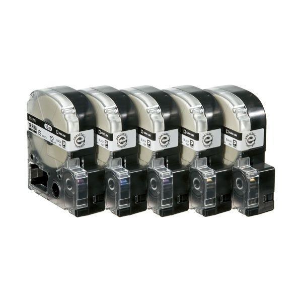 2147345065849 キングジム PROテープロング SS12KL 白に黒 12mm 20個 | 