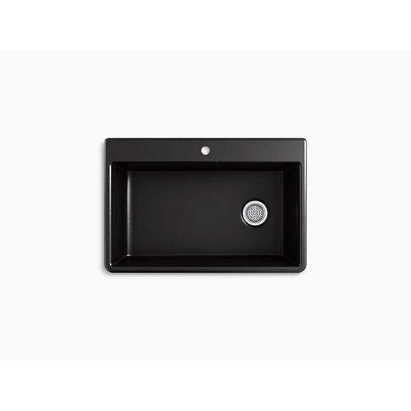 【個数：1個】KOHLER コーラー K-8437-1-CM1 直送 代引不可 KENNON（ケノン）トップ・アンダー両用 1H キッチンシンク K84371CM1 |  | 03
