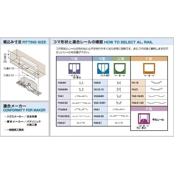 家研販売 KAKEN 4983658135309 木製用 調整戸車 K3F−V2 |  | 02