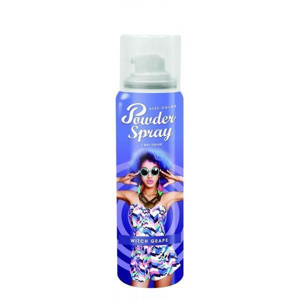 4989868012201 【12個入】カラーパウダースプレー ウィッチグレープ 60g【キャンセル不可】 アレス 60gヘアカラースプレー | 