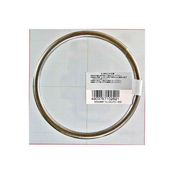 和気産業 4903757102521 BK−252 ステンリング 内径80mmX線径6mm ステンレス WAKI ロープ |  | 01