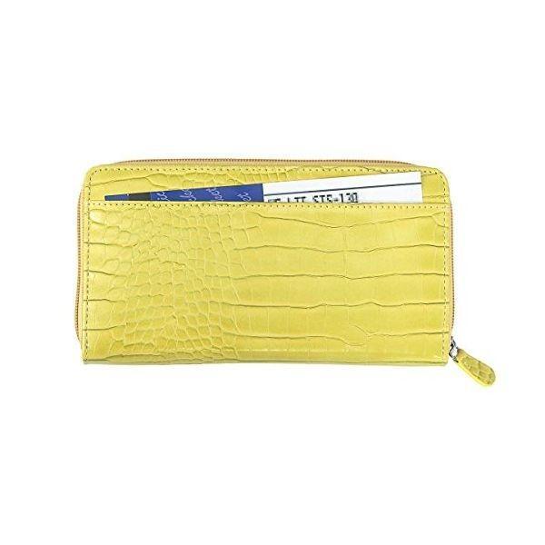 4969133952203 【7個入】 36カードたっぷり仕分け財布 イエロー 36332【キャンセル不可】 | 