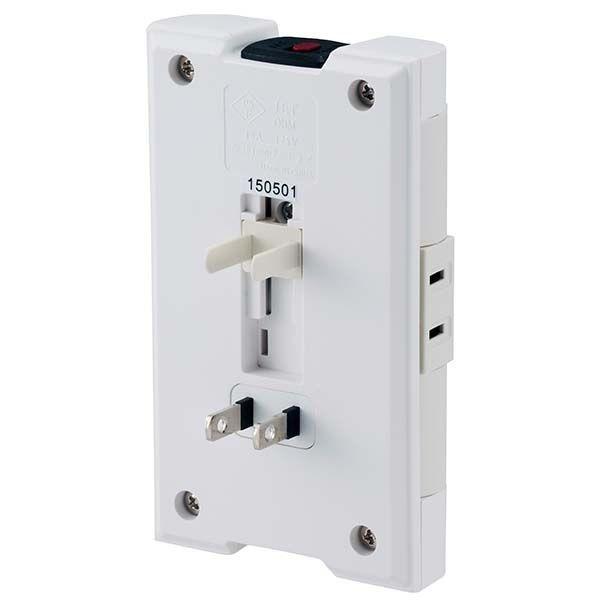 オーム電機 HS-A1251W 雷ガード・ブレーカー付 回転タップ 6個口 HS−A1251W HSA1251W 雷サージ付き |  | 01