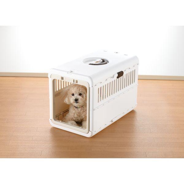 リッチェル 4973655599358 キャンピングキャリー折りたたみ M アイボリー |  | 01