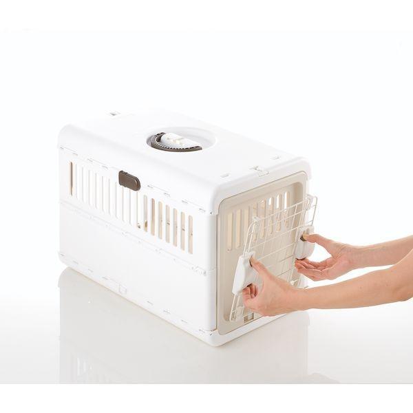 リッチェル 4973655599358 キャンピングキャリー折りたたみ M アイボリー |  | 02