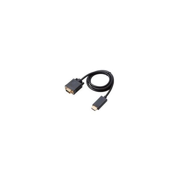 エレコム ELECOM CAC-HDMIVGA10BK 変換ケーブル／HDMI−VGA／1．0m／ブラック CACHDMIVGA10BK |  | 02