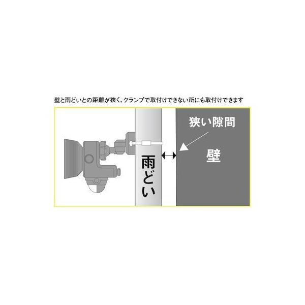 あさってつく対応 直送 代引不可・他メーカー同梱不可 ムサシ MUSASHI 4954849590078 SP−7 センサーライト用ステンレスバンド【 |  | 02