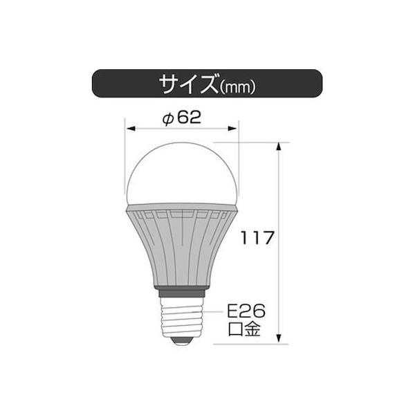 直送 代引不可・他メーカー同梱不可 ムサシ MUSASHI 4954849596063 ライテックス LB−6N LED電球6W 昼白色【キャンセル不 |  | 03