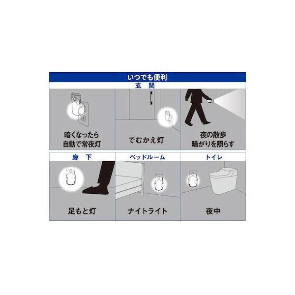 あさってつく対応 直送 代引不可・他メーカー同梱不可 ムサシ MUSASHI 4954849902000 AL−200 LED壁ホタル【キャンセル不可 |  | 03