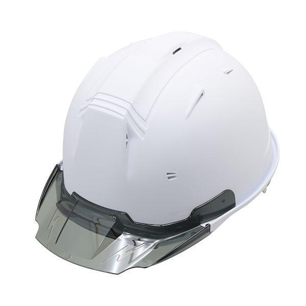 進和化学工業 シンワ 4580403023302 進和ヘルメットSS19VPRA 白／スモークB／マット塗装 | 