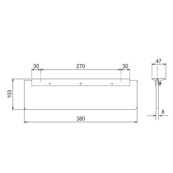 リラインス RELIANCE R1077-380 化粧棚 W380XD103 R1077380 |  | 01
