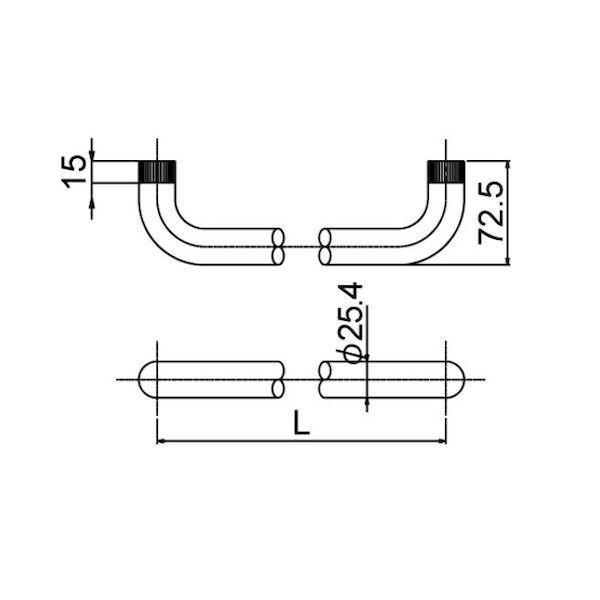 リラインス RELIANCE R2207-400 ニギリバーI型 六角タッピングネジ6mm付 R2207400 |  | 01