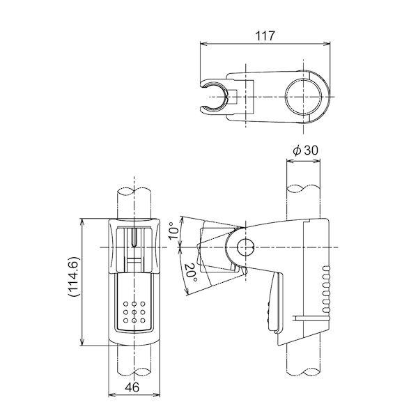 在庫 リラインス RELIANCE R291CH-X スライドシャワーフック R291CHX あすつく対応 |  | 01
