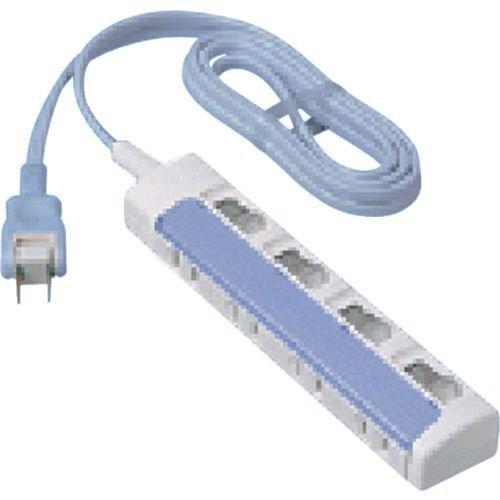 パナソニック電工 Panasonic WHS2634DKP ザ・タップスイッチシリーズ ４コ口 ３ｍコード付 4コ口 3mコード付 ブルー 4個口 | 