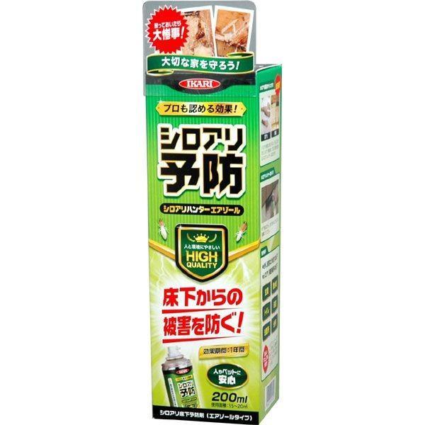 直送 代引不可・他メーカー同梱不可 イカリ消毒 4906015027123 シロアリハンターエアゾール 200ml | 