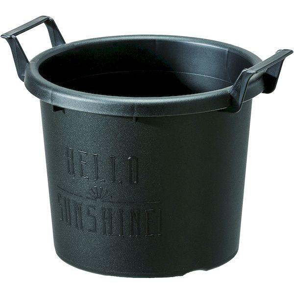 大和プラスチック 4903266728861 グロウコンテナ 18型 BK | 