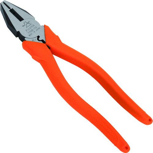 あすつく対応 「直送」 フジ矢 1150A-175 ペンチ 圧着機能・穴付 １７５ｍｍ 1150A175 圧着ペンチ 圧着付ペンチ FUJIYA | 