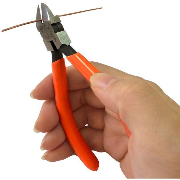 あすつく対応 「直送」 フジ矢 12S-120 先端用ニッパ 12S120 4952520001257 FUJIYA バネ付 先端用ニッパバネ付120 |  | 05