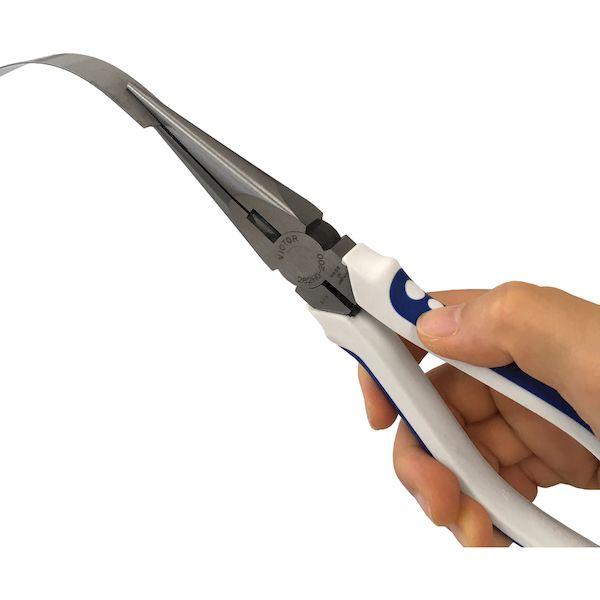 あすつく対応 「直送」 フジ矢 282HG-200 (VICTOR) ハイグレード 先長ラジオペンチ エラストマーカバー 282HG200(VICTO | ブランド登録なし | 04