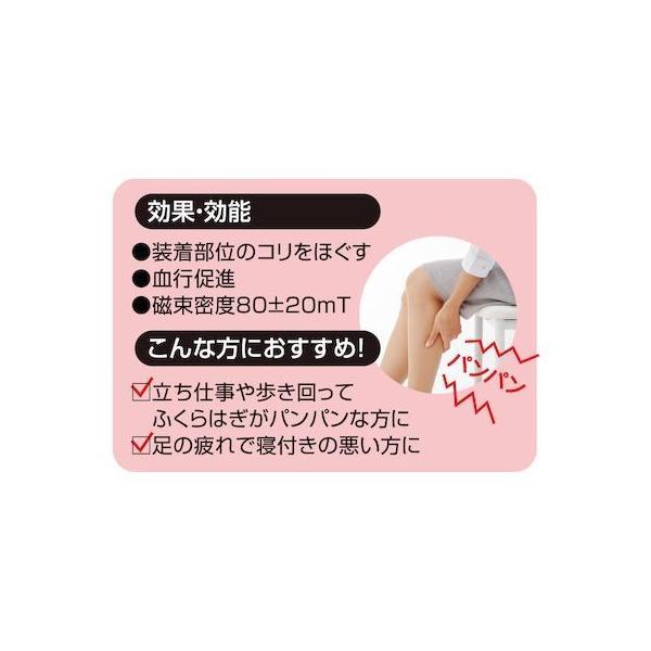 アルファックス 432104 磁気サポーター ふくらはぎ用こりとるん 2枚入（1足分） Mサイズ |  | 04