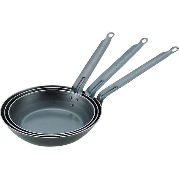 4905317001404 島本製作所 SS鉄底厚フライパン34cm IH対応 味一鉄 028005010 2800510 業務用 | 