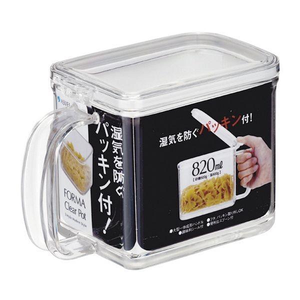 4974908226908 アスベル フォルマ クリアポット パッキン付 2269 調味料入れ 大きめサイズ キッチン用品 | 