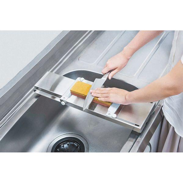 4703933800209 坂井精工 18−8ステンレス 砥石固定台 シンク・流台兼用 |  | 01