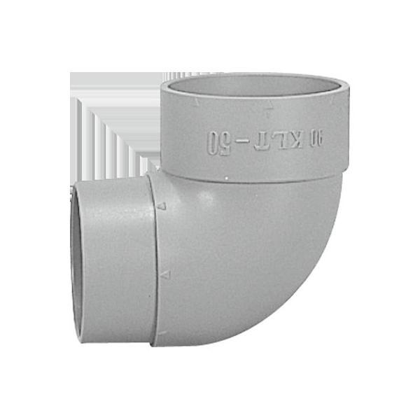 直送 代引不可・他メーカー同梱不可 前澤化成工業 90KLT40 排水特殊継手 90゜片受エルボ Tタイプ | 
