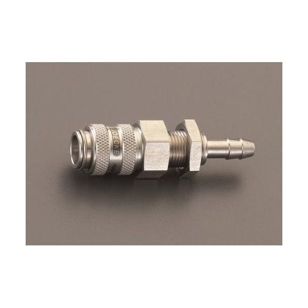 【個人宅配送不可】直送 代引不可 エスコ EA140GL-508 8mm ウレタンホースカップリング 隔壁／ステンレス製 EA140GL508【キャン | 