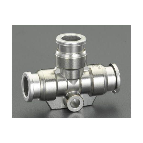 【個人宅配送不可】直送 代引不可 エスコ EA425WH-12 12mm ユニオン ティーズ／ステンレス製 EA425WH12【キャンセル不可】 | 