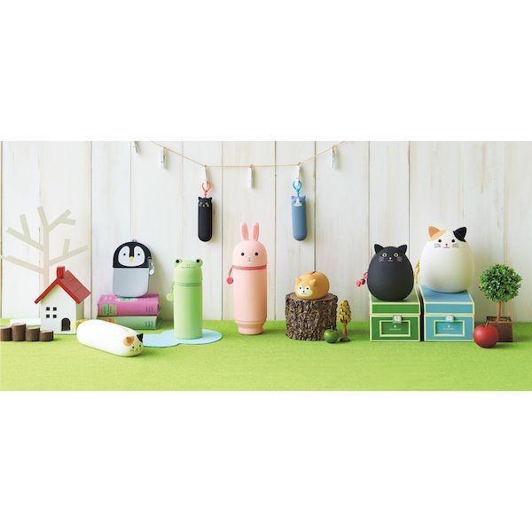 リヒトラブ LIHIT LAB. A7780-2 SMART FIT PuniLabo 寝ころびポーチ A77802 シバイヌ |  | 02