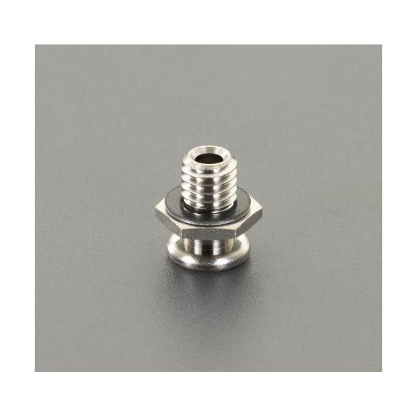 エスコ EA425PL-46 φ 4〜15mm用／M6 ソフト真空パッド用アダプター EA425PL46【キャンセル不可】 | 