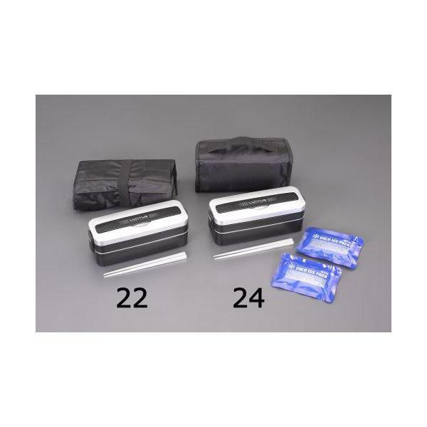 エスコ EA763AV-22 226x 80x 82mm／800ml ランチボックス EA763AV22【キャンセル不可】 | 