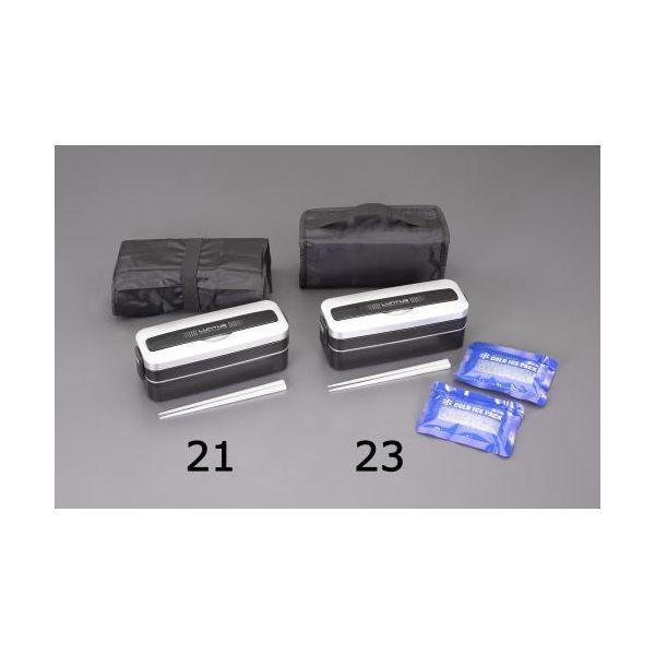 エスコ EA763AV-23 227x112x 60mm／800ml ランチボックス EA763AV23【キャンセル不可】 | 