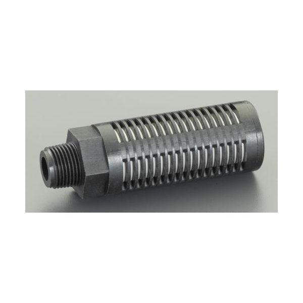 エスコ EA153SK-13 R 1／2” サイレンサー 高消音／難燃 EA153SK13【キャンセル不可】 | 