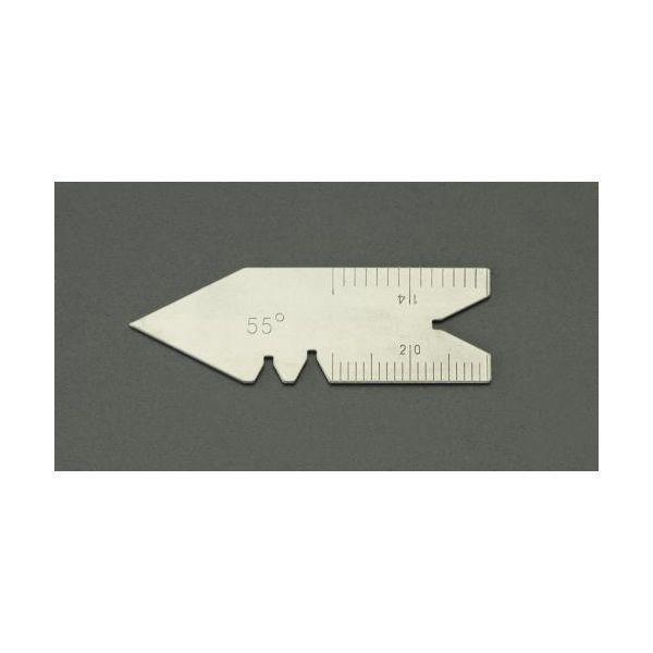 エスコ EA725SA-40 55° センターゲージ インチ EA725SA40【キャンセル不可】 | 