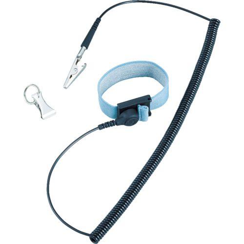 あすつく対応 「直送」 HAKKO 白光 ハッコー 442B-06 リストストラップ ４４２Ｂ １．５Ｍ グレー 442B06 | 