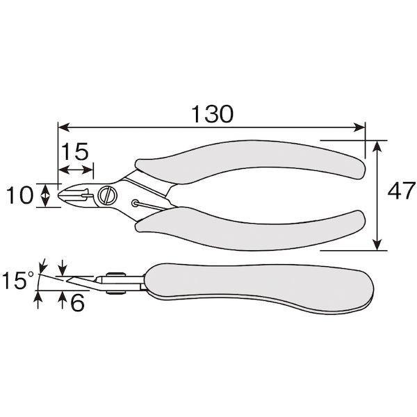 HOZAN ホーザン N-45 プラスチックニッパー N45 |  | 03