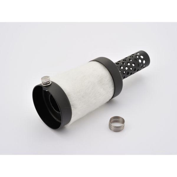 デイトナ DAYTONA 96266 インナーサイレンサー φ57．5ショートタイプグラスウール消音 スチール | 