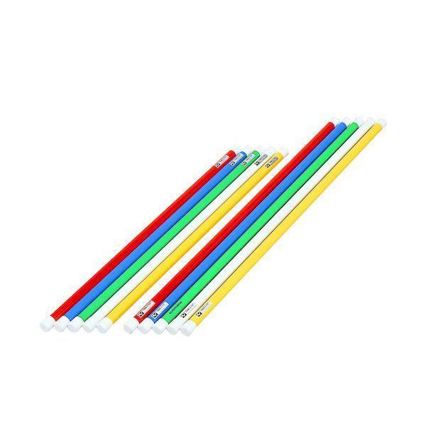 エバニュー EVERNEW 4934048054243 体操棒A−100 白 EKB173 | 